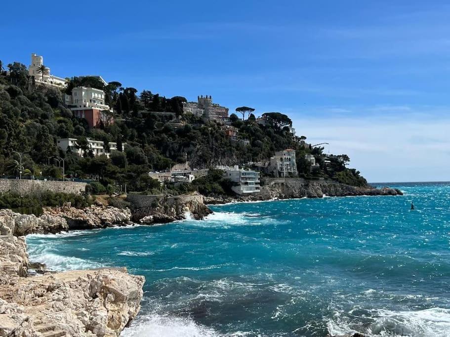 Bd Grosso Apt 4 Prs, 300M Plage, Clim, Parking Nice Exterior foto