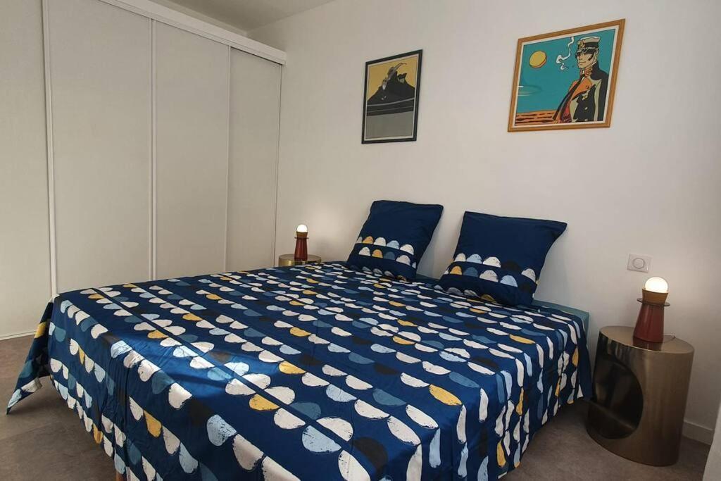 Bd Grosso Apt 4 Prs, 300M Plage, Clim, Parking Nice Exterior foto