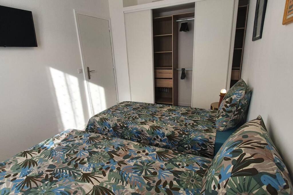 Bd Grosso Apt 4 Prs, 300M Plage, Clim, Parking Nice Exterior foto