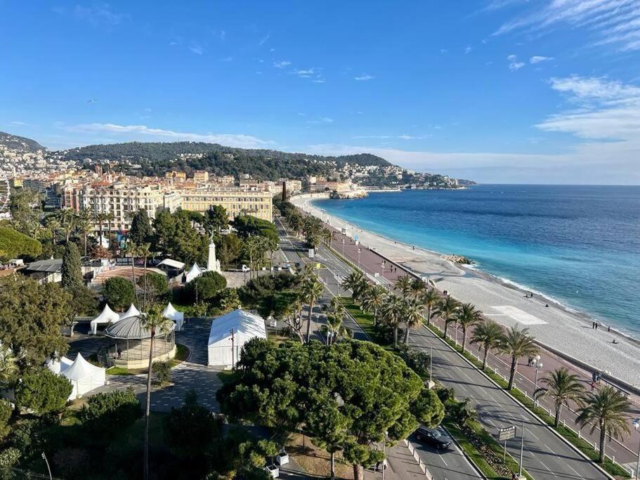 Bd Grosso Apt 4 Prs, 300M Plage, Clim, Parking Nice Exterior foto