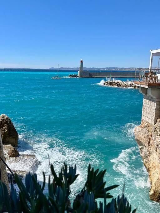 Bd Grosso Apt 4 Prs, 300M Plage, Clim, Parking Nice Exterior foto