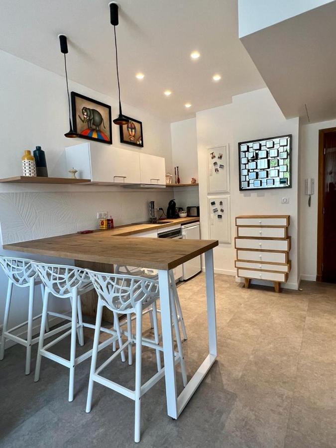 Bd Grosso Apt 4 Prs, 300M Plage, Clim, Parking Nice Exterior foto