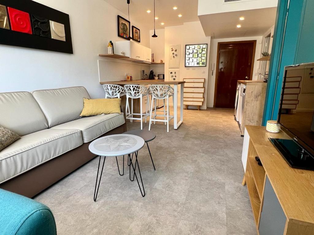 Bd Grosso Apt 4 Prs, 300M Plage, Clim, Parking Nice Exterior foto
