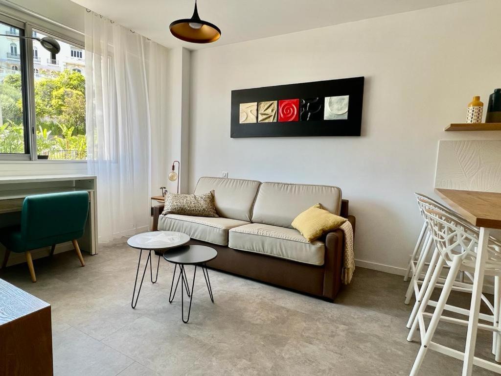 Bd Grosso Apt 4 Prs, 300M Plage, Clim, Parking Nice Exterior foto